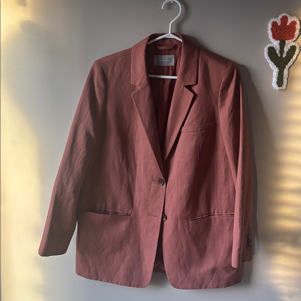 Everlane Dusty Rose Blazer Jacket
